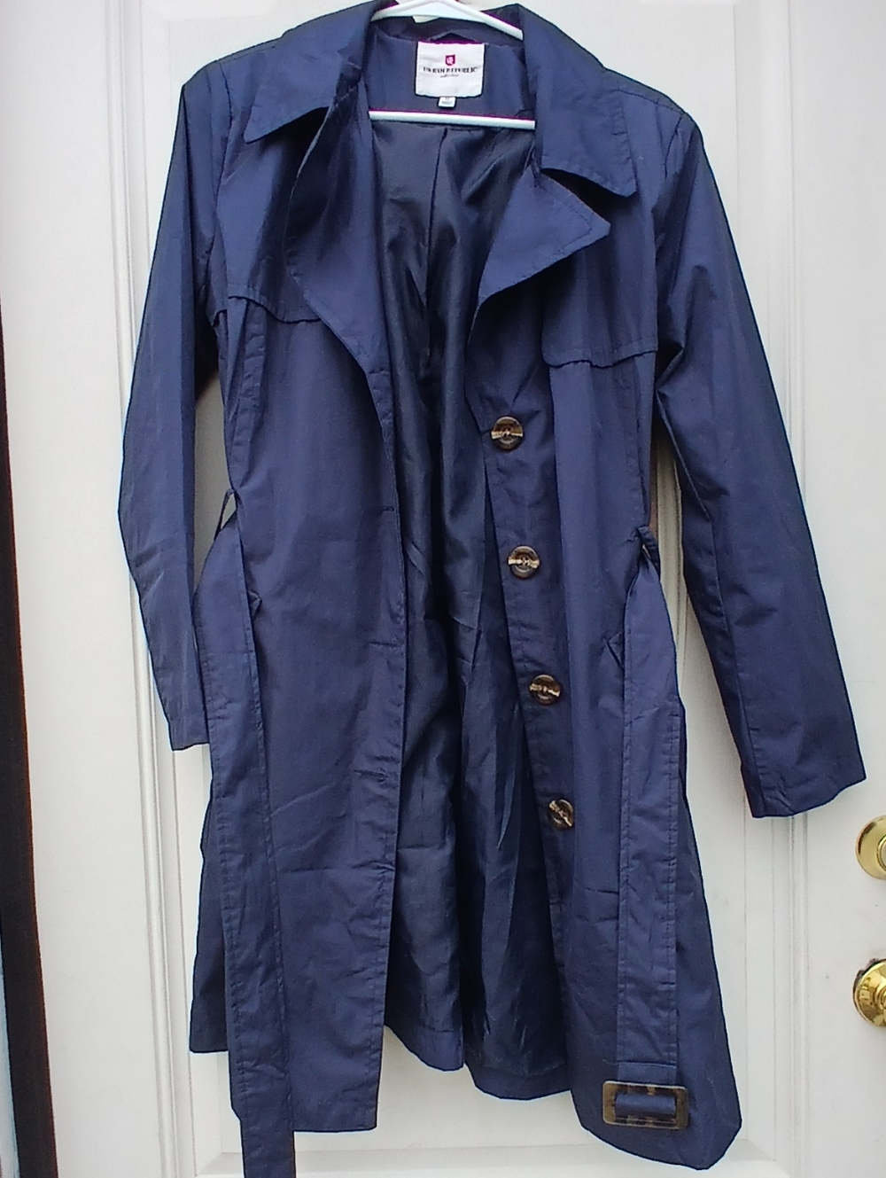 Urban Republic Navy Blue Trench Coat